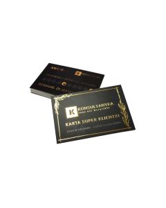 Pozlacane karty super klientki AVON
